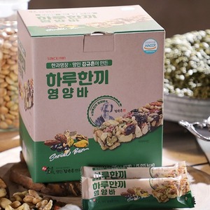 식품명인 제26호 김규흔한과 하루한끼 영양바 80개입